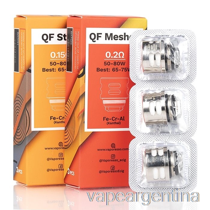 Bobinas De Repuesto Vaporesso Skrr Qf 0.15ohm Qf Bobinas De Tira Vape Descartable
